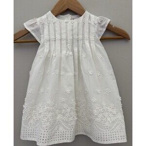 NWT's Baby Girl 18M Nordstrom Ruby & Bloom White Eyelet Summber Dress/Bloomers